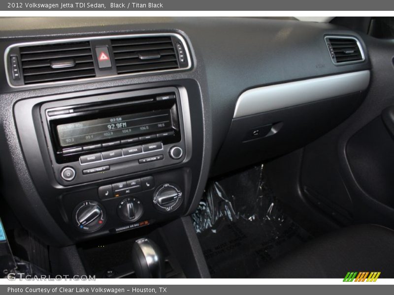 Black / Titan Black 2012 Volkswagen Jetta TDI Sedan