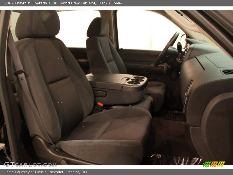Black / Ebony 2009 Chevrolet Silverado 1500 Hybrid Crew Cab 4x4