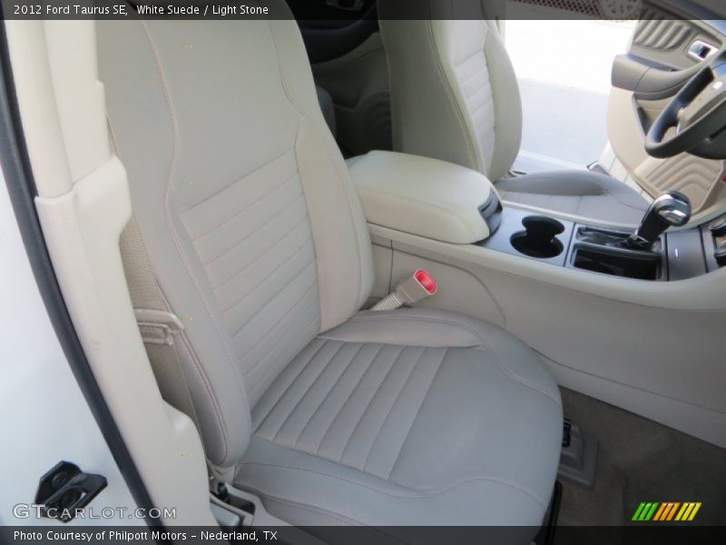 White Suede / Light Stone 2012 Ford Taurus SE