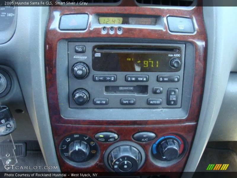 Smart Silver / Gray 2005 Hyundai Santa Fe GLS