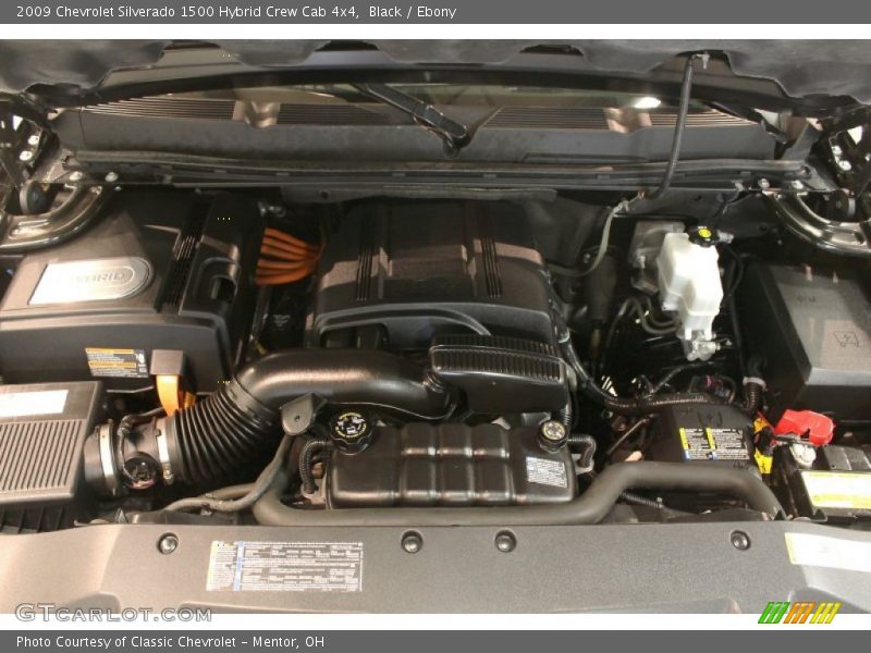  2009 Silverado 1500 Hybrid Crew Cab 4x4 Engine - 6.0 Liter H OHV 16-Valve LIVC Vortec V8 Gasoline/Electric Hybrid