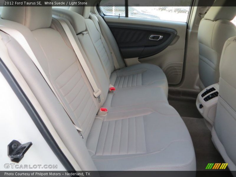 White Suede / Light Stone 2012 Ford Taurus SE