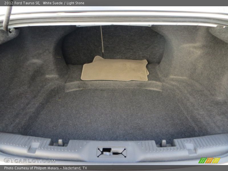 White Suede / Light Stone 2012 Ford Taurus SE