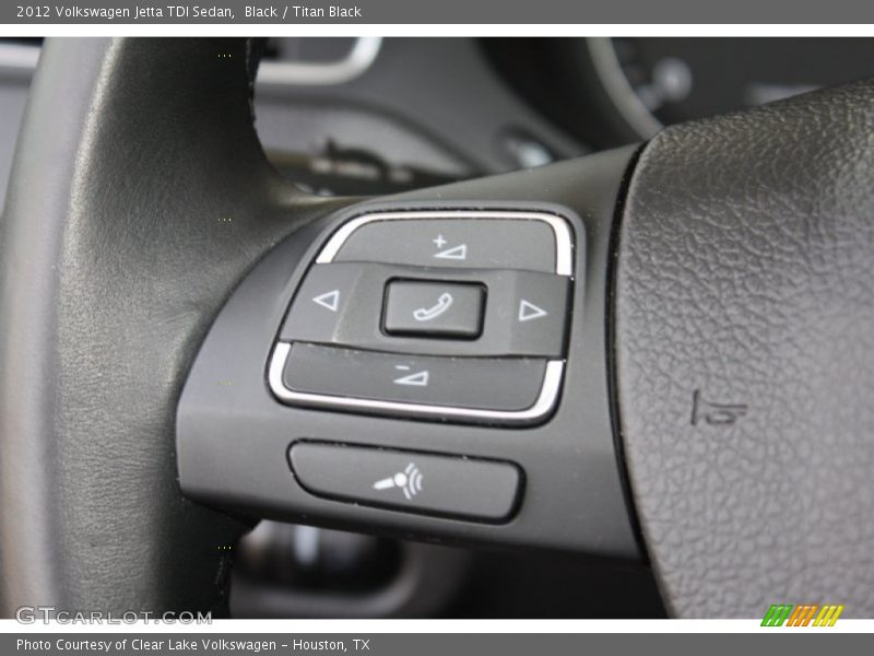Black / Titan Black 2012 Volkswagen Jetta TDI Sedan