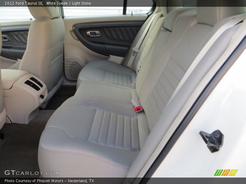 White Suede / Light Stone 2012 Ford Taurus SE