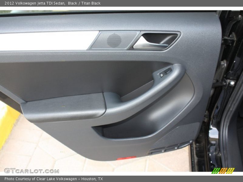Black / Titan Black 2012 Volkswagen Jetta TDI Sedan