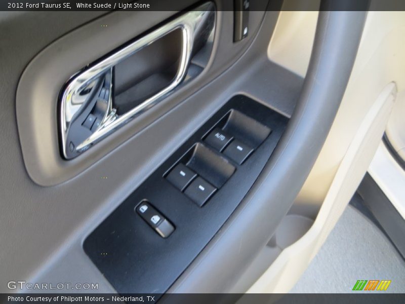 White Suede / Light Stone 2012 Ford Taurus SE