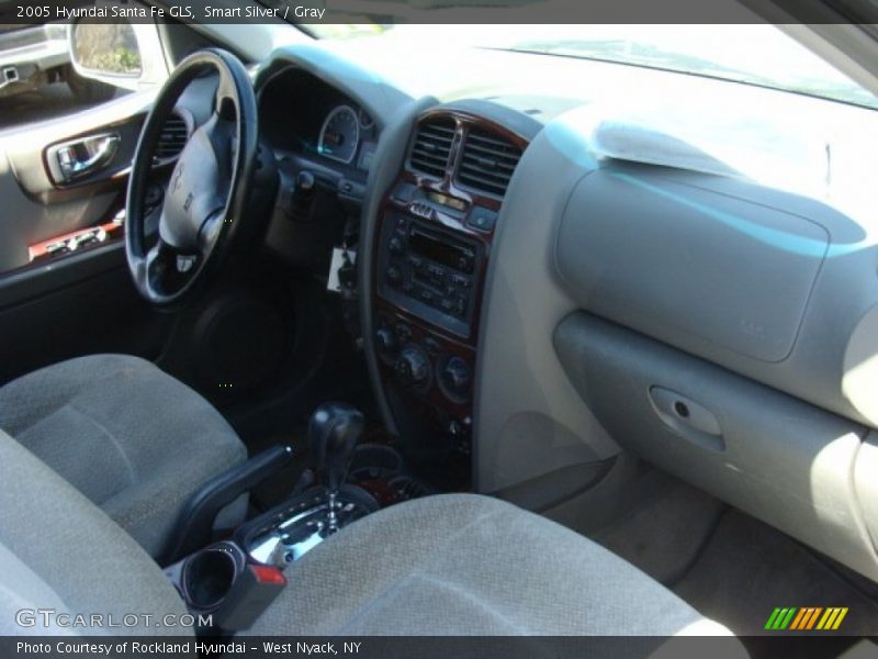 Smart Silver / Gray 2005 Hyundai Santa Fe GLS