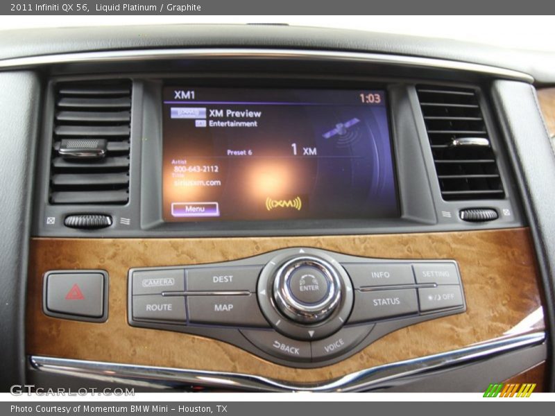 Liquid Platinum / Graphite 2011 Infiniti QX 56