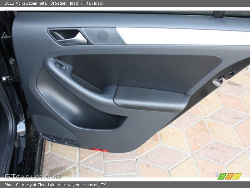 Black / Titan Black 2012 Volkswagen Jetta TDI Sedan