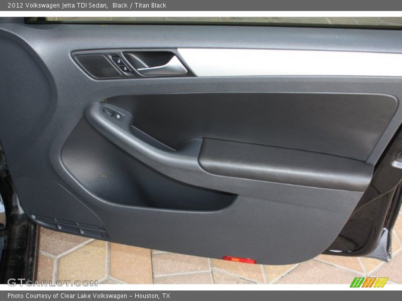 Black / Titan Black 2012 Volkswagen Jetta TDI Sedan