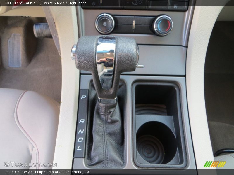 White Suede / Light Stone 2012 Ford Taurus SE