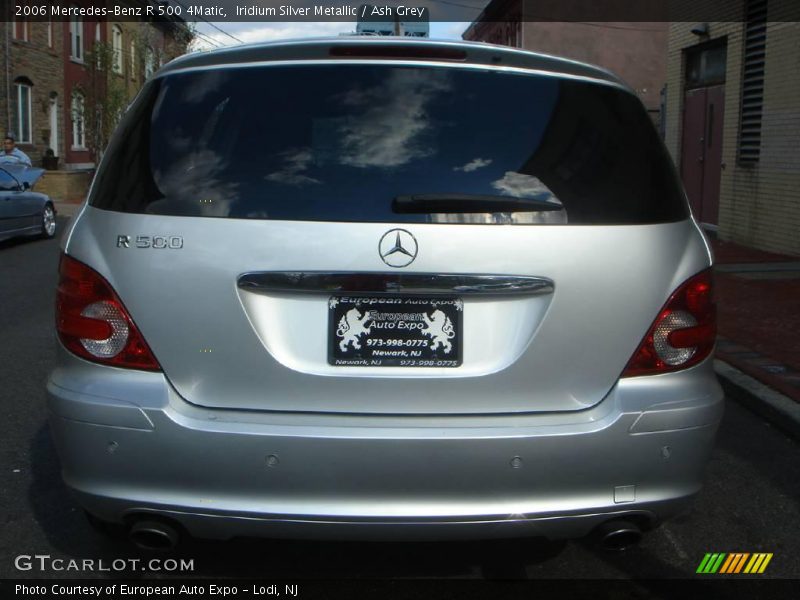 Iridium Silver Metallic / Ash Grey 2006 Mercedes-Benz R 500 4Matic