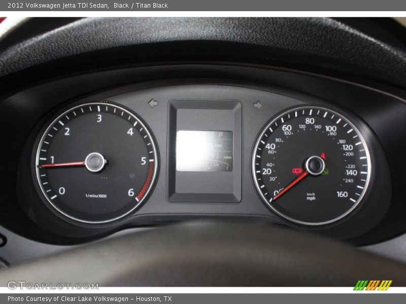 Black / Titan Black 2012 Volkswagen Jetta TDI Sedan