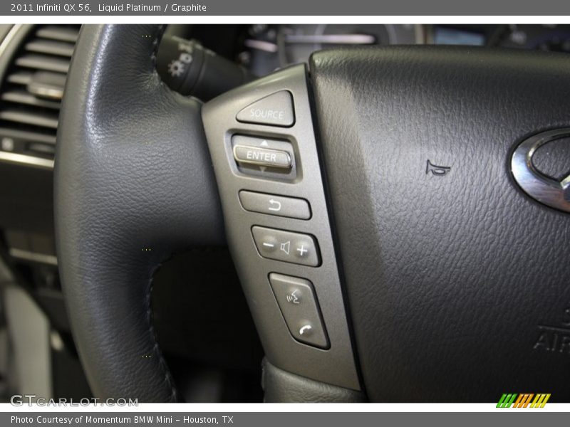 Liquid Platinum / Graphite 2011 Infiniti QX 56