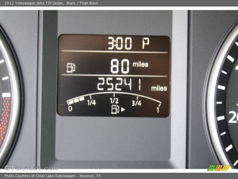 Black / Titan Black 2012 Volkswagen Jetta TDI Sedan