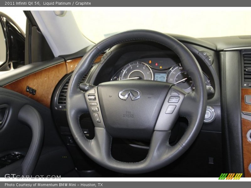 Liquid Platinum / Graphite 2011 Infiniti QX 56
