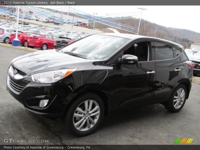 Ash Black / Black 2013 Hyundai Tucson Limited