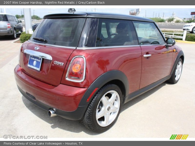Nightfire Red Metallic / Grey/Carbon Black 2007 Mini Cooper Hardtop