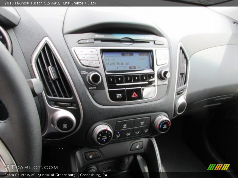 Chai Bronze / Black 2013 Hyundai Tucson GLS AWD
