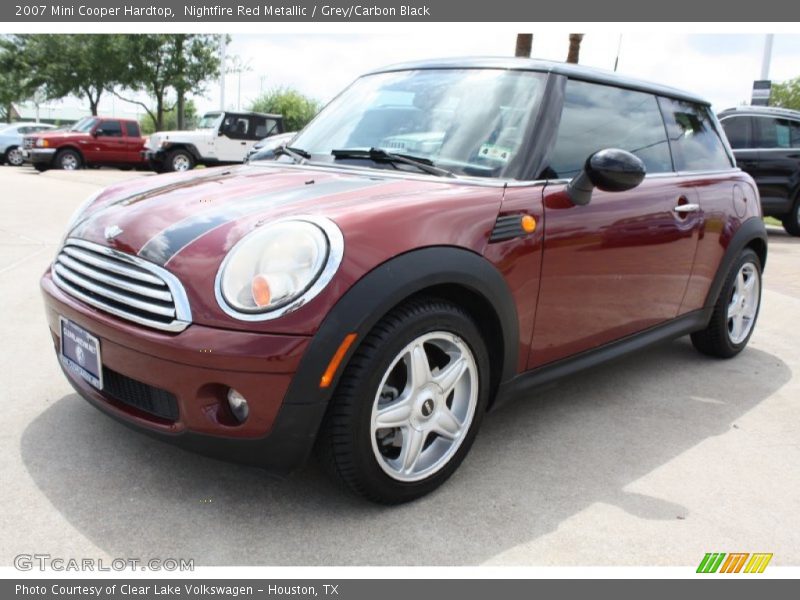 Nightfire Red Metallic / Grey/Carbon Black 2007 Mini Cooper Hardtop