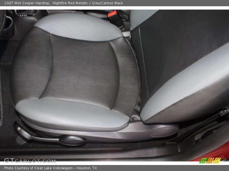 Nightfire Red Metallic / Grey/Carbon Black 2007 Mini Cooper Hardtop