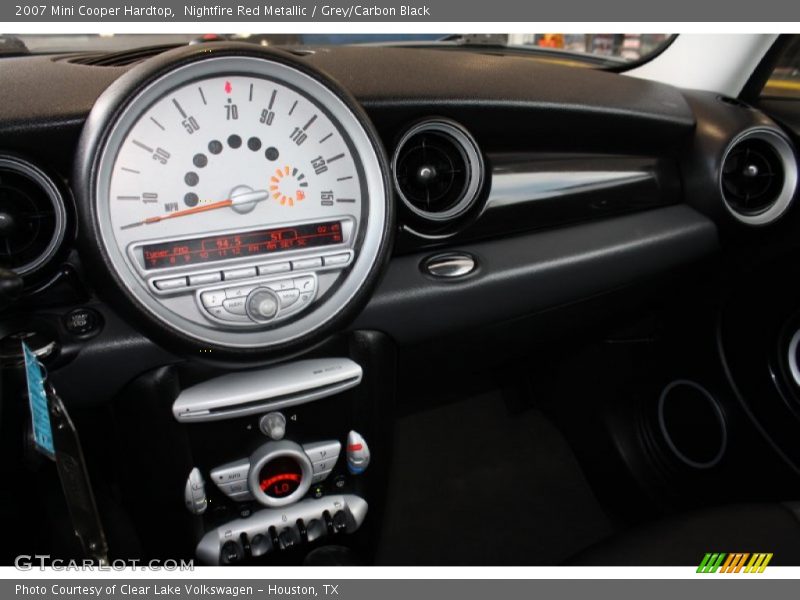 Nightfire Red Metallic / Grey/Carbon Black 2007 Mini Cooper Hardtop
