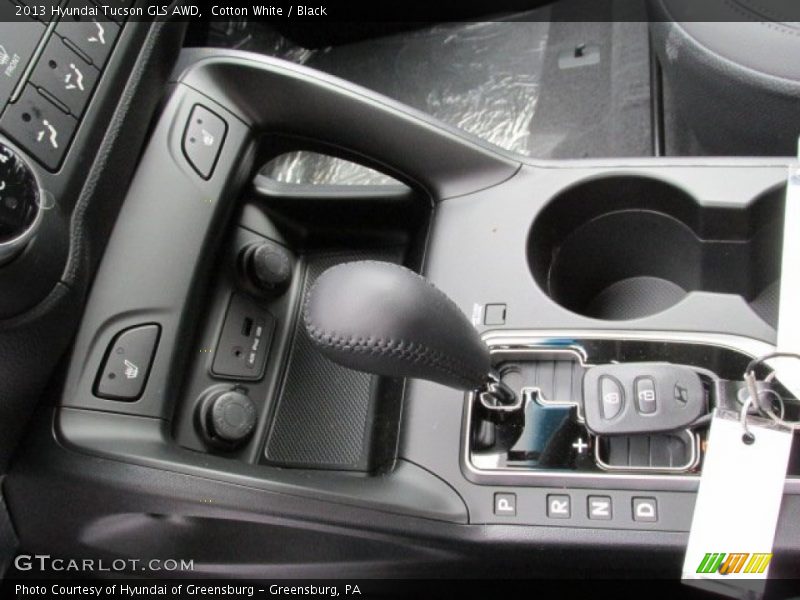 Cotton White / Black 2013 Hyundai Tucson GLS AWD