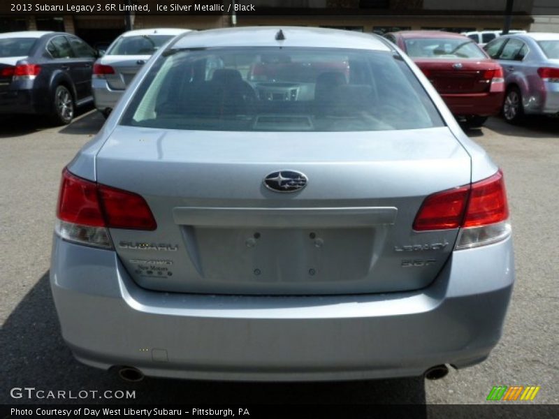 Ice Silver Metallic / Black 2013 Subaru Legacy 3.6R Limited