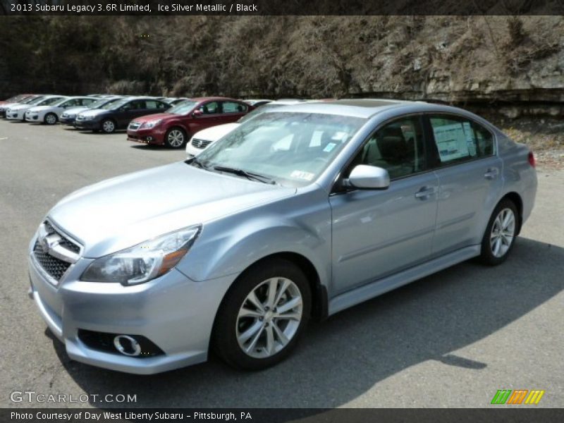 Ice Silver Metallic / Black 2013 Subaru Legacy 3.6R Limited