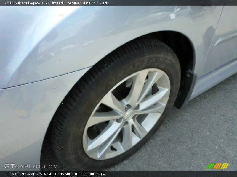 Ice Silver Metallic / Black 2013 Subaru Legacy 3.6R Limited