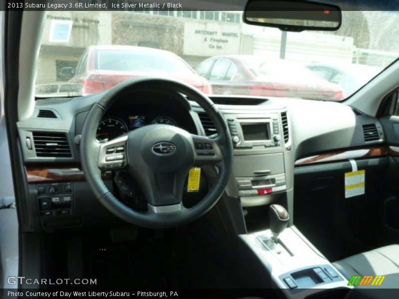 Ice Silver Metallic / Black 2013 Subaru Legacy 3.6R Limited