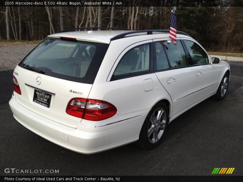 Alabaster White / Ash 2005 Mercedes-Benz E 500 4Matic Wagon