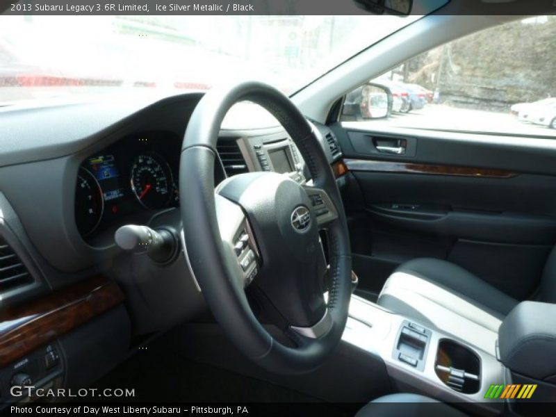 Ice Silver Metallic / Black 2013 Subaru Legacy 3.6R Limited