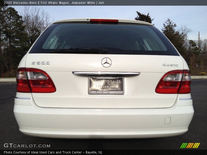 Alabaster White / Ash 2005 Mercedes-Benz E 500 4Matic Wagon