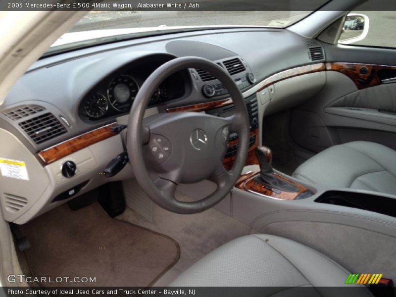 Alabaster White / Ash 2005 Mercedes-Benz E 500 4Matic Wagon