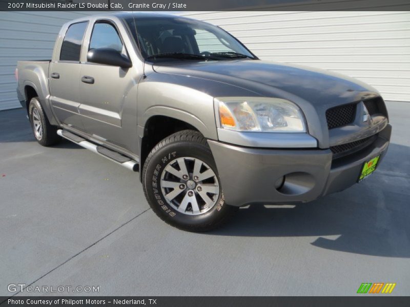 Granite Gray / Slate 2007 Mitsubishi Raider LS Double Cab