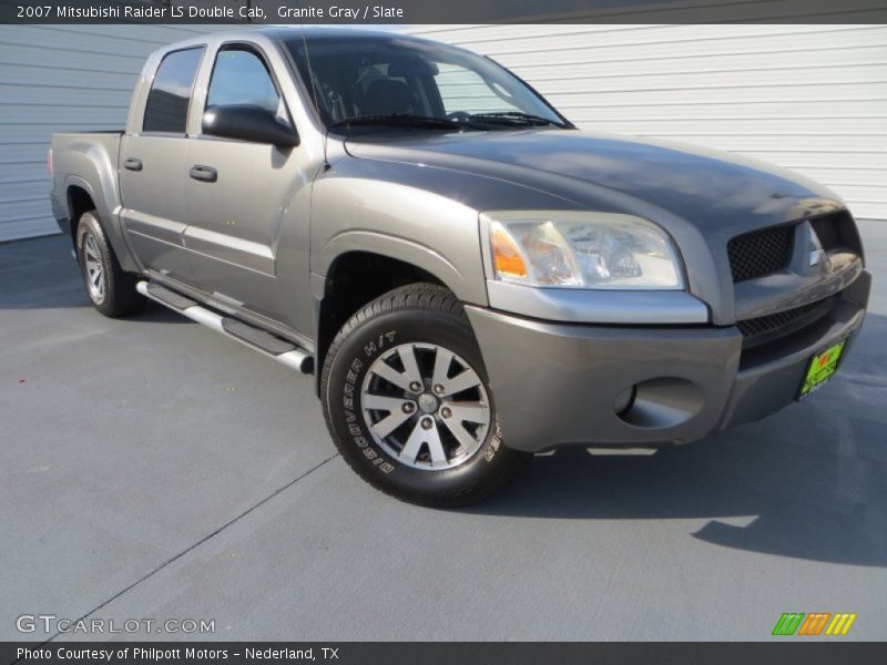 Granite Gray / Slate 2007 Mitsubishi Raider LS Double Cab
