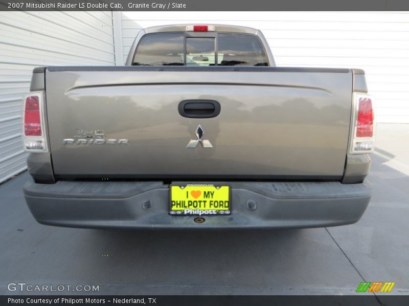 Granite Gray / Slate 2007 Mitsubishi Raider LS Double Cab