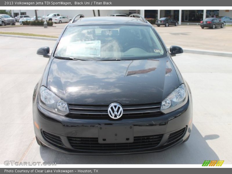 Black Uni / Titan Black 2013 Volkswagen Jetta TDI SportWagen