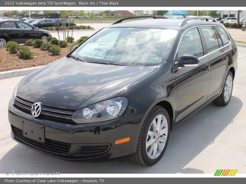 Black Uni / Titan Black 2013 Volkswagen Jetta TDI SportWagen