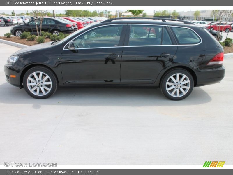 Black Uni / Titan Black 2013 Volkswagen Jetta TDI SportWagen