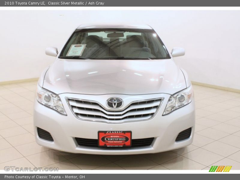 Classic Silver Metallic / Ash Gray 2010 Toyota Camry LE