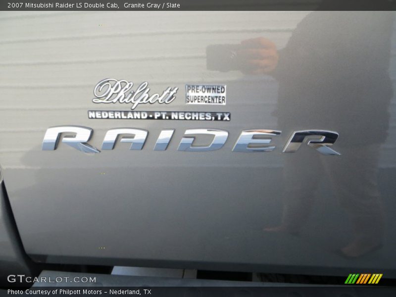Granite Gray / Slate 2007 Mitsubishi Raider LS Double Cab