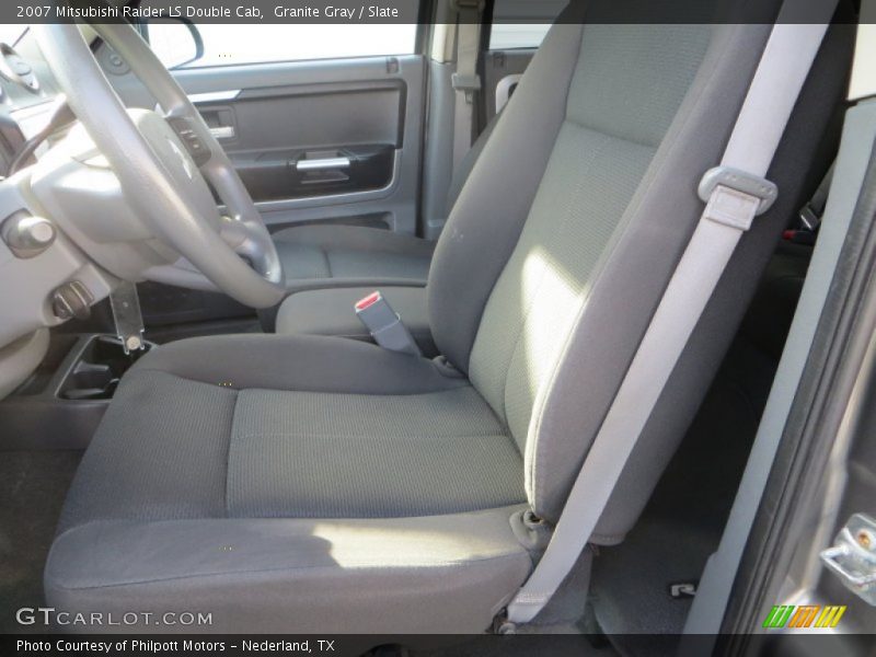 Granite Gray / Slate 2007 Mitsubishi Raider LS Double Cab