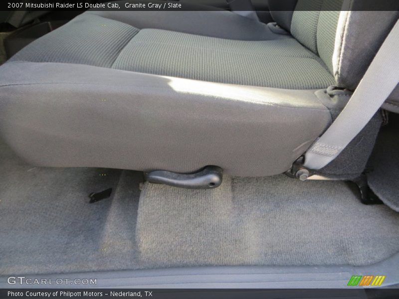 Granite Gray / Slate 2007 Mitsubishi Raider LS Double Cab