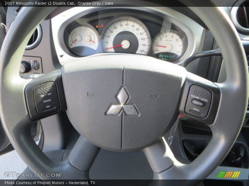  2007 Raider LS Double Cab Steering Wheel