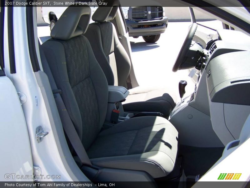 Stone White / Dark Slate Gray 2007 Dodge Caliber SXT