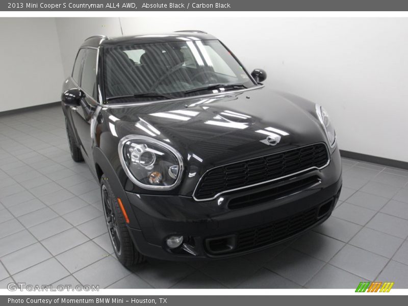 Absolute Black / Carbon Black 2013 Mini Cooper S Countryman ALL4 AWD
