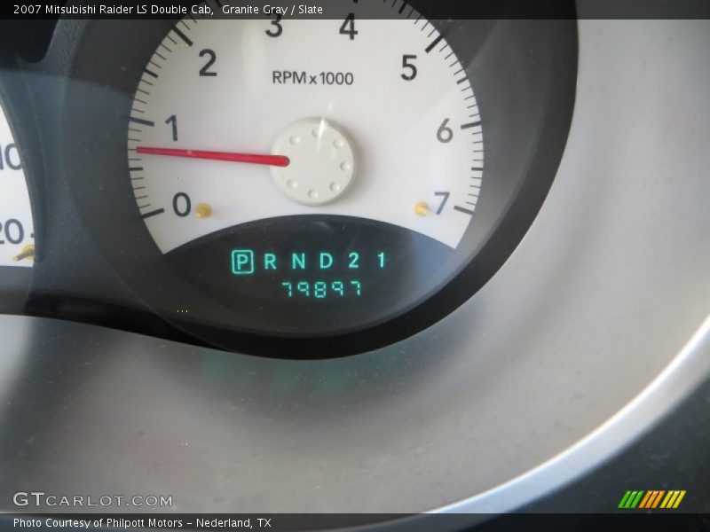 Granite Gray / Slate 2007 Mitsubishi Raider LS Double Cab
